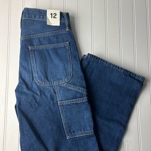 NWT GAP Boys Carpenter Jeans Pants Sz 12